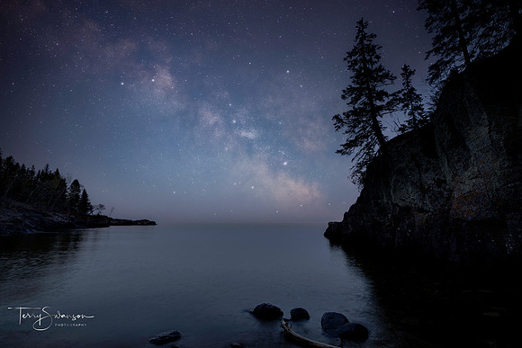 Lake Superior Milky Way