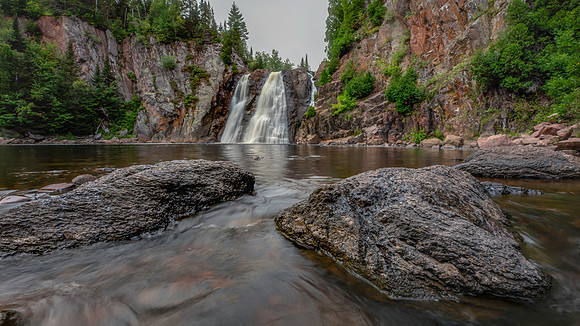 Baptism River High Falls