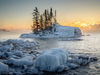 Icy Sunrise
