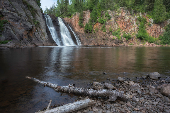 Baptism River High Falls