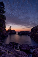 Dawn Breaking on a Quiet Cove
