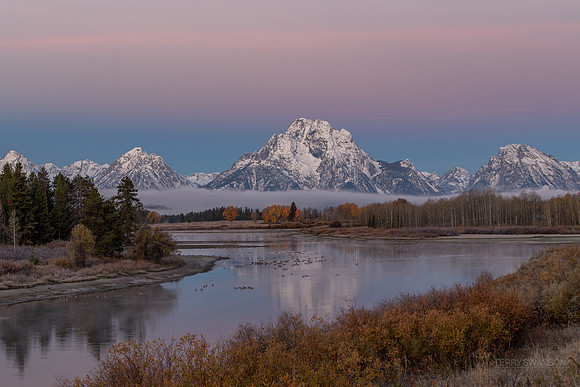 Mount Moran - Oxbow Bend